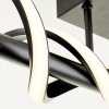 Brilliant Amalie Plafoniera LED Nero, 1-Luce