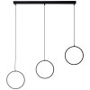 Brilliant Chaumont Lampada a Sospensione LED Nero, 3-Luci