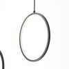 Brilliant Chaumont Lampada a Sospensione LED Nero, 3-Luci