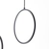 Brilliant Chaumont Lampada a Sospensione LED Nero, 3-Luci
