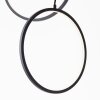 Brilliant Chaumont Lampada a Sospensione LED Nero, 3-Luci