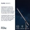 Paul Neuhaus PURE-GRAFO Applique LED Nero, 1-Luce