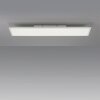 Leuchten-Direkt FLAT Plafoniera LED Bianco, 1-Luce, Telecomando