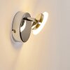 Lucy Applique LED Cromo, 1-Luce, Telecomando, Cambia colore