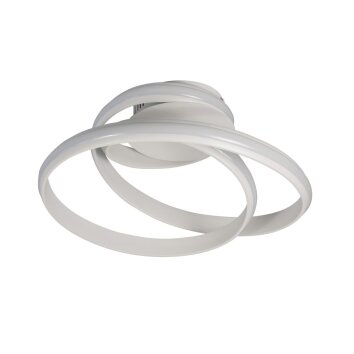 WOFI TESS Plafoniera LED Bianco, 1-Luce