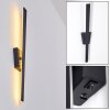 Meels Applique LED Nero, 1-Luce