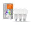 LEDVANCE SMART+ WiFi set di 3 LED E27 14 watt 2700-6500 Kelvin 1521 lumen