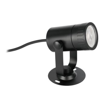 Eglo NEMA-Z Lampade con picchetto LED Nero, 1-Luce, Cambia colore