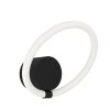 Eglo CARANACOA Applique LED Nero, 1-Luce