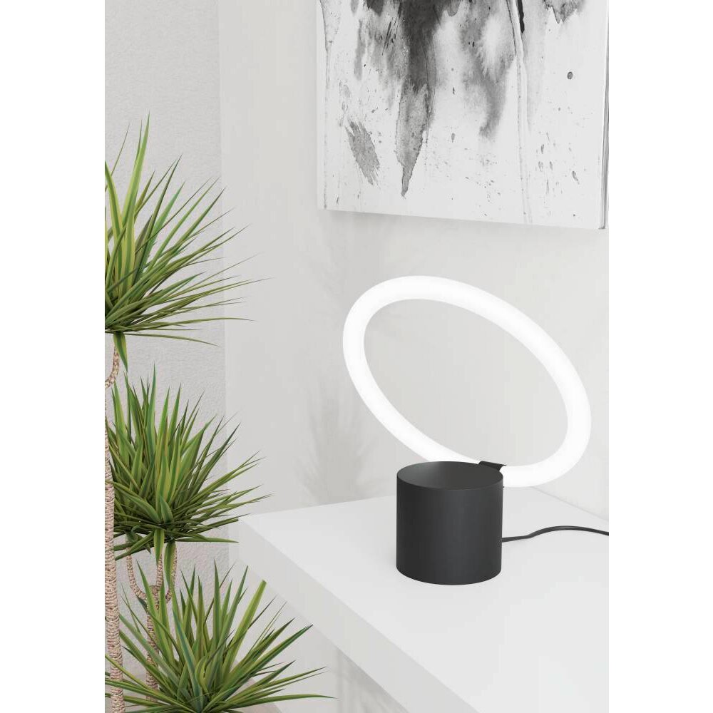 Eglo CARANACOA Lampada da tavolo LED Nero, 1-Luce main product photo