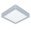 Eglo FUEVA Plafoniera LED Cromo, 1-Luce