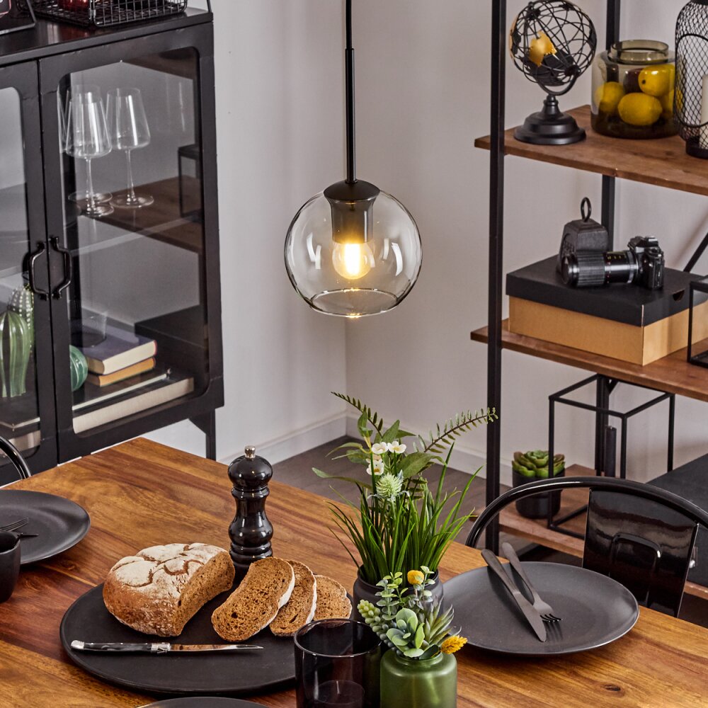 Koyoto Lampadario a sospensione Vetro 15 cm Chiaro, 1-Luce main product photo