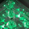 Leuchten-Direkt KEMAL2.0 Plafoniera LED Acciaio satinato, 68-Luci, Telecomando, Cambia colore