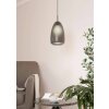 Eglo ALOBRASE Lampadario a sospensione Ottone, Nero, 1-Luce