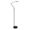 Steinhauer Soleil Lampada da terra LED Nero, 1-Luce