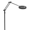 Steinhauer Soleil Lampada da terra LED Nero, 1-Luce