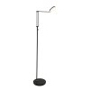 Steinhauer Soleil Lampada da terra LED Nero, 1-Luce