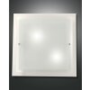 Fabas Luce Naxar Plafoniera Bianco, 2-Luci