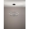 Fabas Luce Giotto Lampada a Sospensione LED Nero, 2-Luci