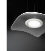 Fabas Luce Ibiza Lampada a Sospensione LED Bianco, 1-Luce