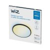 Philips WiZ SuperSlim Plafoniera LED Nero, Bianco, 1-Luce