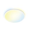 Philips WiZ SuperSlim Plafoniera LED Bianco, 1-Luce, Cambia colore