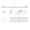 Philips Hue Perifo Applique Set di base LED Bianco, 3-Luci, Cambia colore