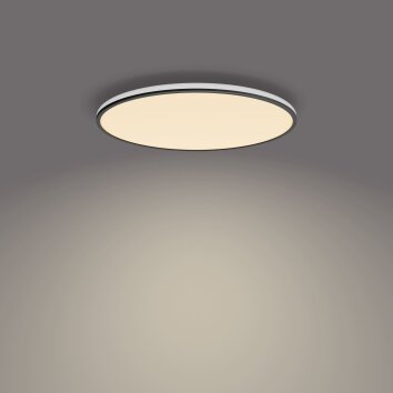 Philips Ozziet Plafoniera LED Nero, Bianco, 1-Luce