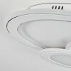 Tomazes Plafoniera LED Bianco, 1-Luce, Telecomando
