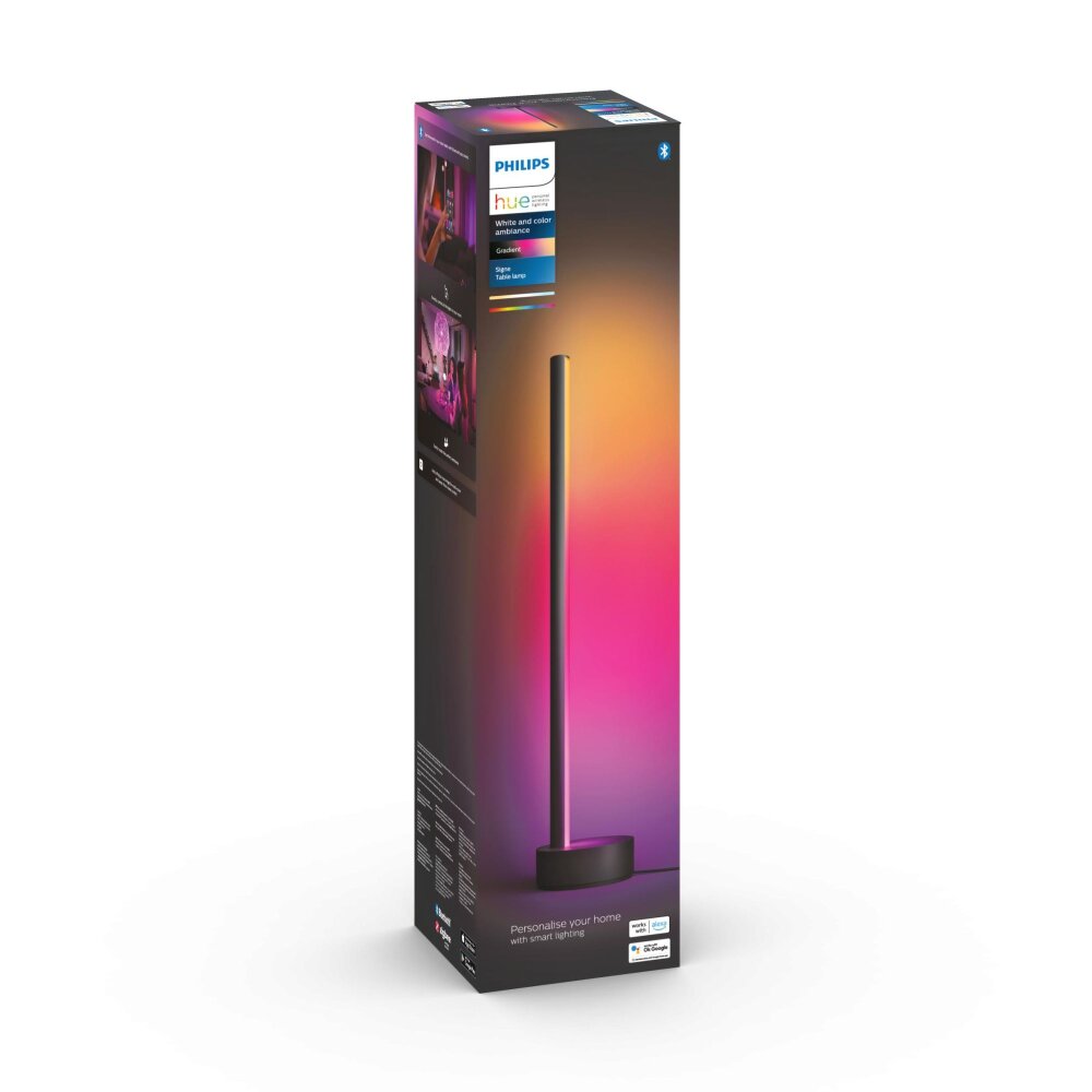 Philips Hue Gradient Signe Lampada da tavolo LED Nero