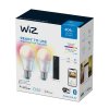 Philips WiZ Set di 2 LED E27 8 Watt 2200 - 6500 Kelvin 806 Lumen