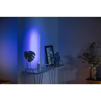 Philips Hue Gradient Signe Lampada da tavolo LED Bianco, 1-Luce, Cambia colore