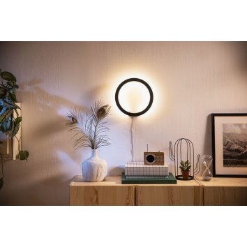 Philips Hue Sana Applique LED Nero, 1-Luce, Cambia colore