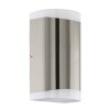 Eglo CARPINERA Applique da esterno LED Acciaio inox, 2-Luci