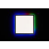 Brilliant Saltery Plafoniera LED Bianco, 1-Luce, Telecomando, Cambia colore