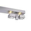 Paul Neuhaus Q-NEMO Plafoniera LED Alluminio, 8-Luci, Telecomando, Cambia colore