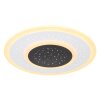 Globo GISELL Plafoniera LED Bianco, 1-Luce, Telecomando