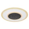 Globo GISELL Plafoniera LED Bianco, 1-Luce, Telecomando
