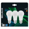 BELLALUX® CLA Set di 3 LED E27 10 Watt 4000 Kelvin 1055 Lumen