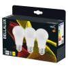 BELLALUX® CLA Set di 3 LED E27 13 Watt 2700 Kelvin 1521 Lumen