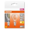 OSRAM LED Retrofit Set di 2 E14 4 Watt 2700 Kelvin 470 Lumen