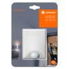 LEDVANCE Door Applique da esterno Bianco, 1-Luce, Sensori di movimento