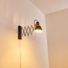 Stranderott Applique Cromo, Nero, 1-Luce