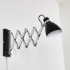 Stranderott Applique Cromo, Nero, 1-Luce