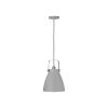 Leuchten Direkt EVA Lampada a Sospensione Grigio, 1-Luce