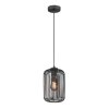 SCHÖNER WOHNEN-Kollektion Cage Lampada a Sospensione Nero, 1-Luce