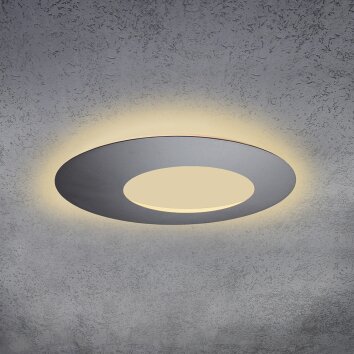 Escale BLADE OPEN Plafoniera LED Antracite, Grigio, 1-Luce