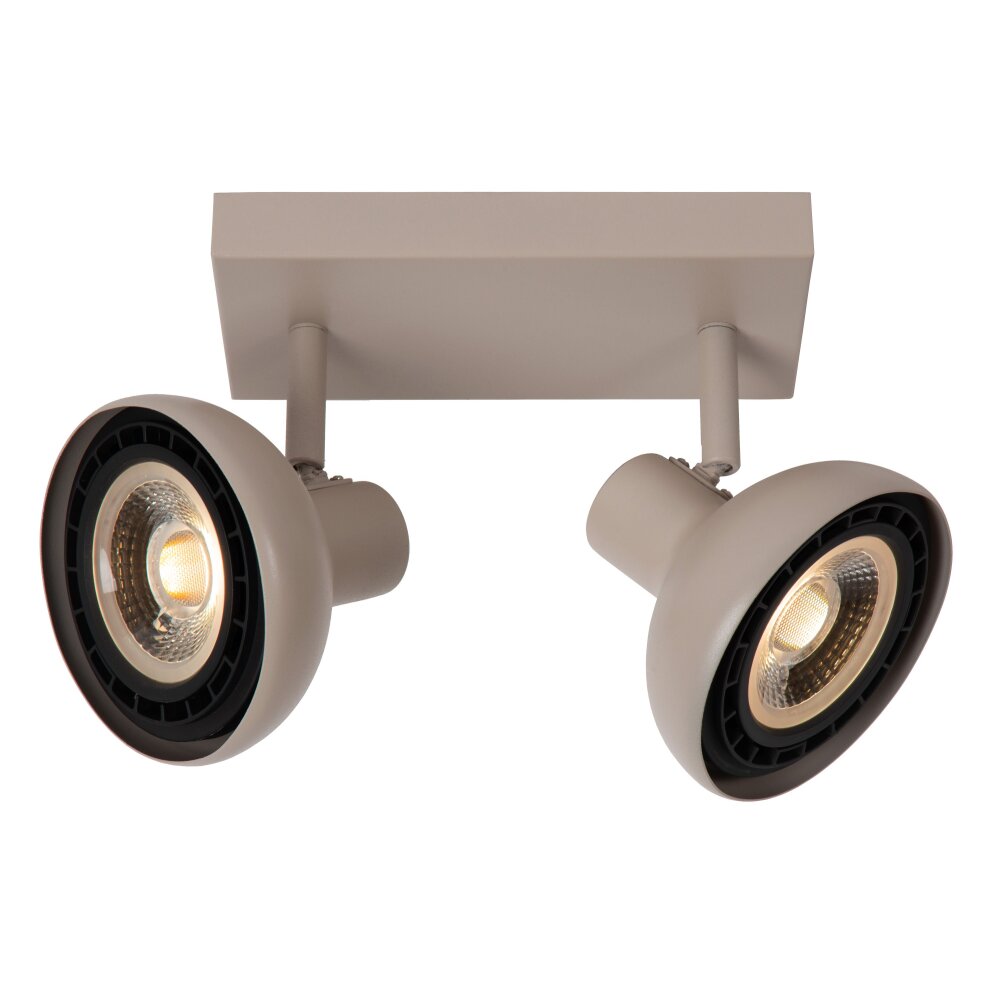 Lucide SENSAS Plafoniera Beige, 2-Luci main product photo