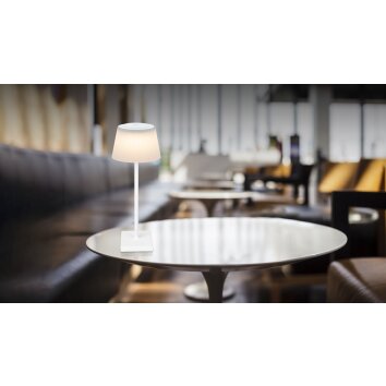 Globo GREGOIR Lampada da tavolo LED Bianco, 1-Luce