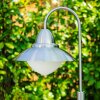 Eglo Sydney Lampada da terra per esterno Acciaio inox, 1-Luce